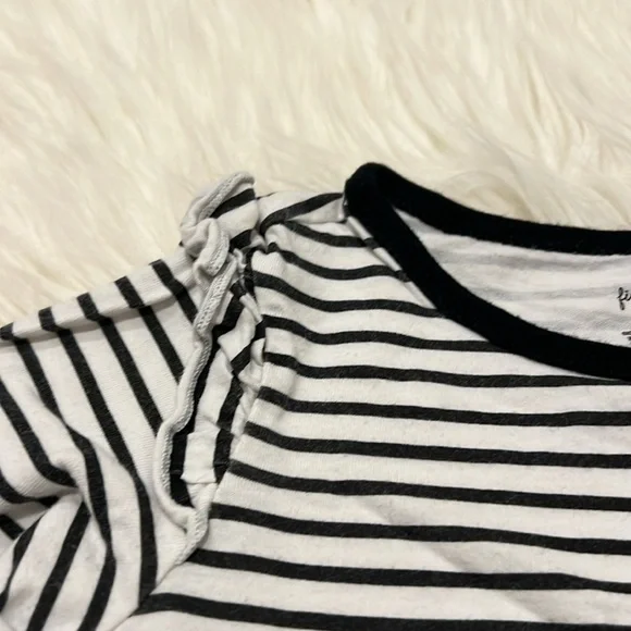 First impressions 100% cotton velvet heart patch Long Sleeve Tee size::4T - Picture 3 of 6